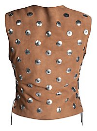 Studded Leather Jerkin - Bondsman, short